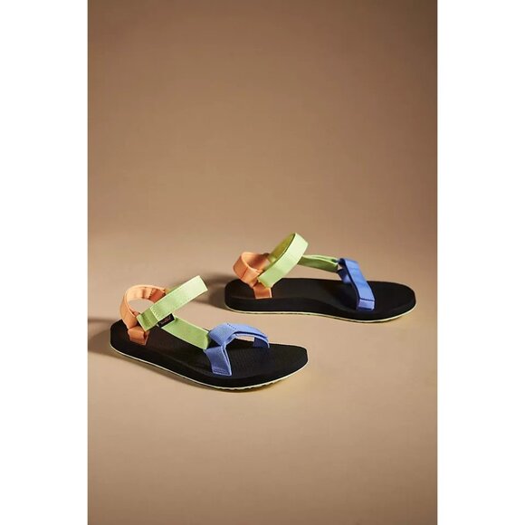 TEVA Original Universal Sandals Wind Multi Straps Rubber Sole Women's Size 8 - Picture 1 of 8
